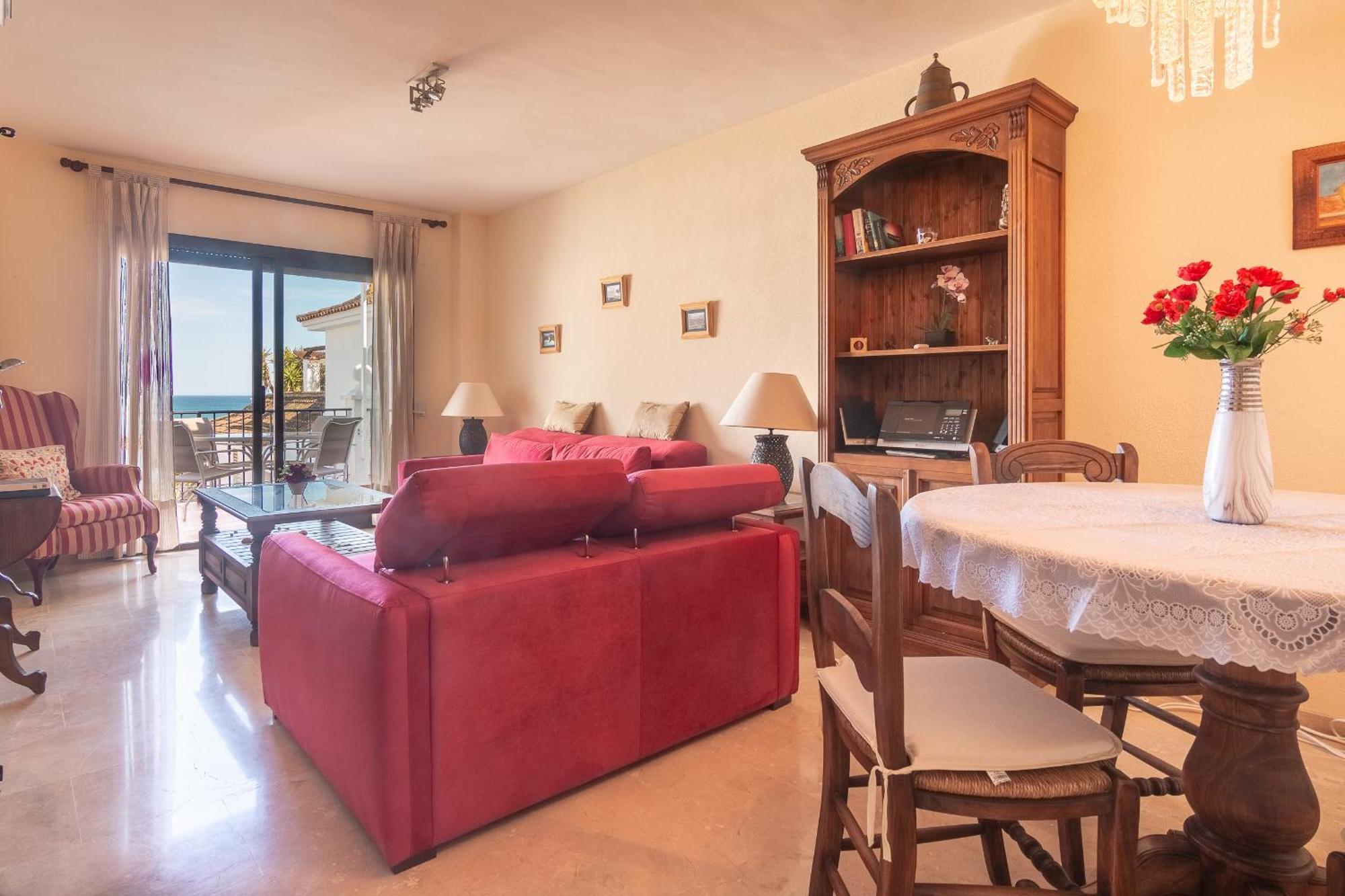 2233-Lovely 2 Bedrooms On The Beach, Pool And Port Manilva Zewnętrze zdjęcie